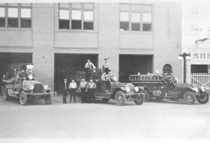 Old Photo of Fire Station