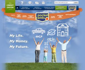 Pocket Cents logo from MyCreditUnion.gov