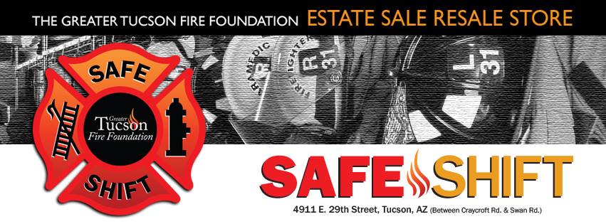 Greater Tucson Fire Foundation Safe Shift Estate Sale Resale Store logo