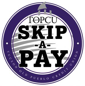 TOPCU Skip A Pay logo