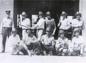 Vintage photo of Tucson Firefighters 1950s